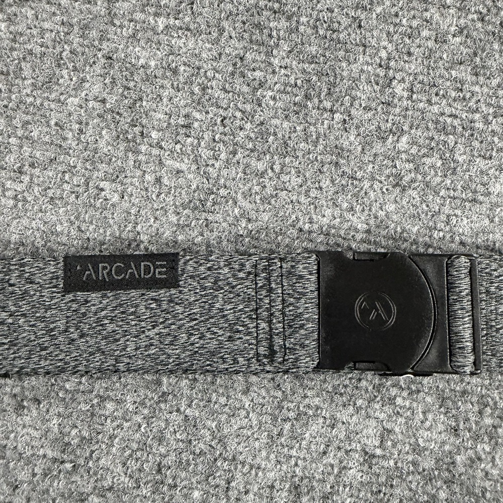 Arcade Belt Gray Adjustable Unisex Stretch Buckle Outdoors